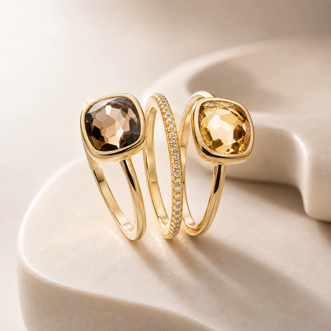 Composition de bagues Manhattan