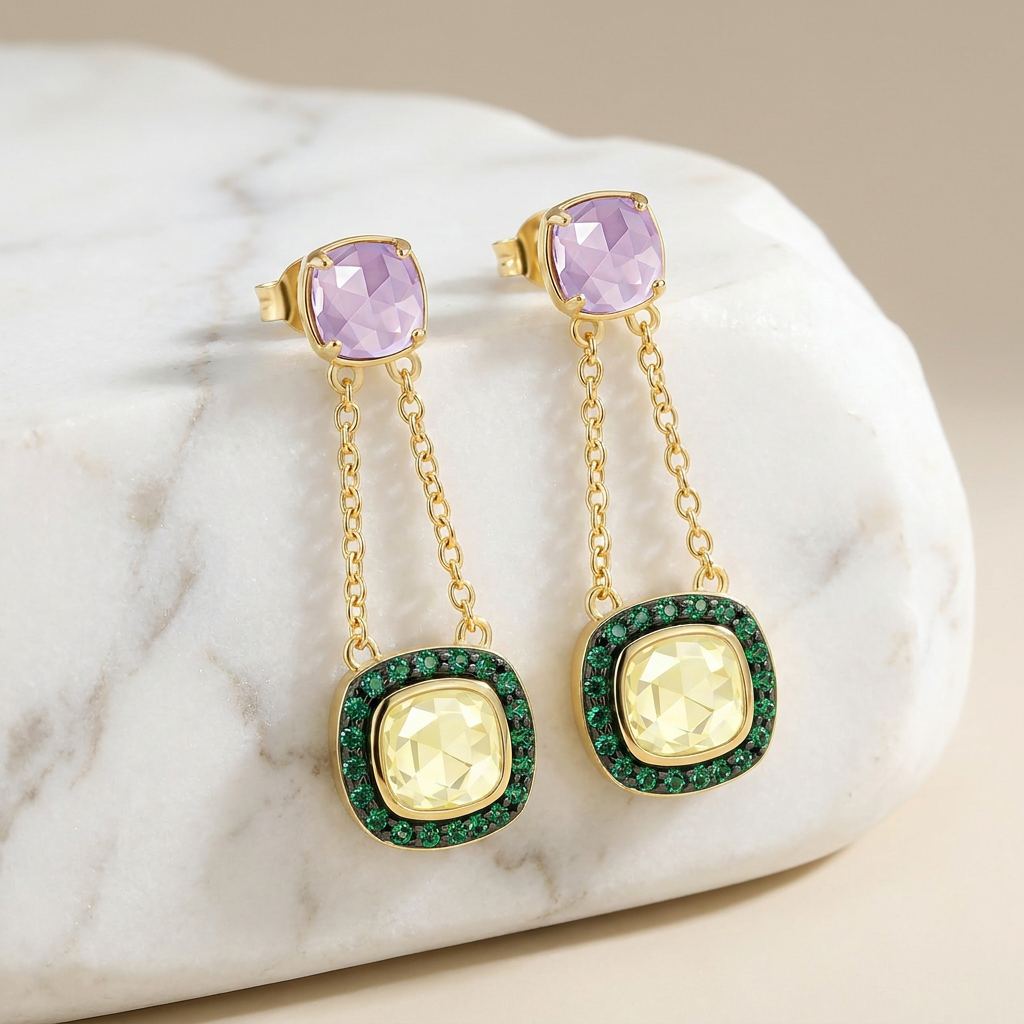 Boucles d'oreilles Manhattan